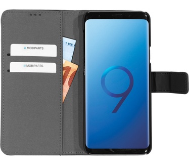 Mobiparts 2 in 1 Premium Wallet Case Samsung Galaxy S9 Plus Black
