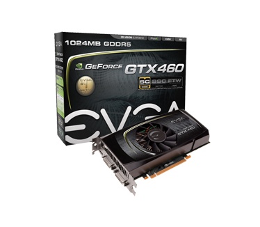 EVGA GTX 460 SuperClocked 1024MB