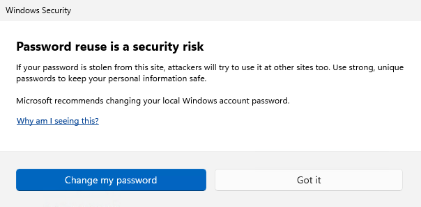 Windows 11 waarschuwing plakken wachtwoord
