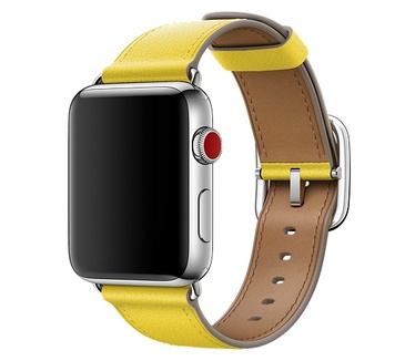 Apple 42mm Spring Yellow Classic Buckle