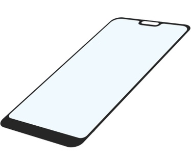 Cellular Line Second Glass Capsule - Nokia 7.1 Tough tempered glass with frame