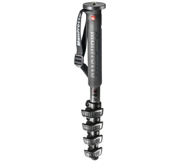 Manfrotto XPRO Monopod+ (5 secties) Carbon-versie
