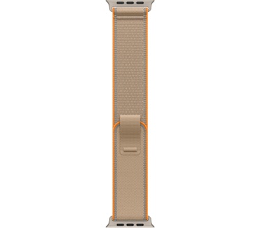 Apple Trail-bandje - Zand (49 mm) - S/M - Naturel titanium