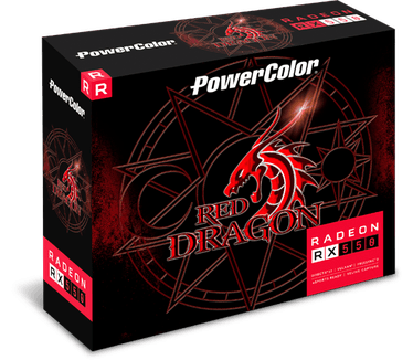 Powercolor Red Dragon Radeon RX 550 4GB GDDR5