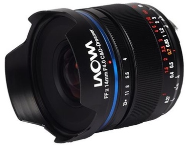Laowa 14mm f/4 FF RL Zero-D (Leica M)  Zwart