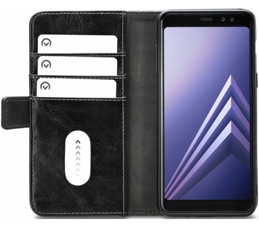 Mobilize Elite Gelly BookCase Samsung Galaxy A8 (2018) - Zwart  Zwart