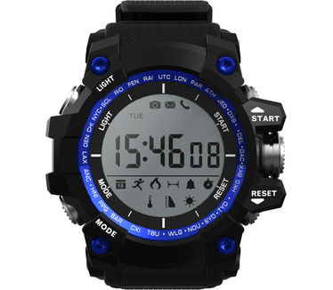 No.1 F2 Smarwatch band Zwart (Zwart)