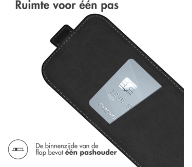 Accezz Flipcase Samsung Galaxy A57 (5G) - Zwart