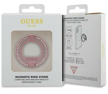 Guess Magnetic Ring Stand (geschikt voor Apple MagSafe) - Roze