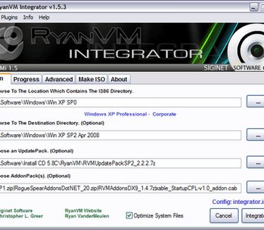RyanVM's Post-SP2 Update Pack 2.2.2 in RVM Integrator 1.5.3 (410 pix)