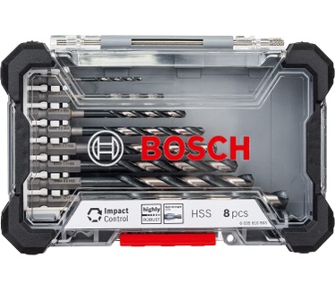 Bosch Impact Control HSS spiraalboorsets