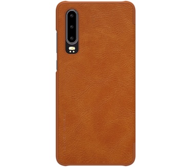 Nillkin Qin PU Leather Book Case voor Huawei P30 - Bruin  Bruin