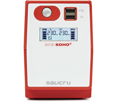 Salicru SPS SOHO+ Line-interactive UPS 500 VA - 2200 VA with dual USB charger
