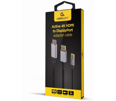 Gembird A-HDMIM-DPM-01 Zwart