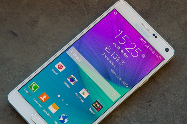 4g+ op Samsung Galaxy Note 4