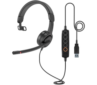 Axtel Voice UC40 Mono NC (Oranje, Zwart)