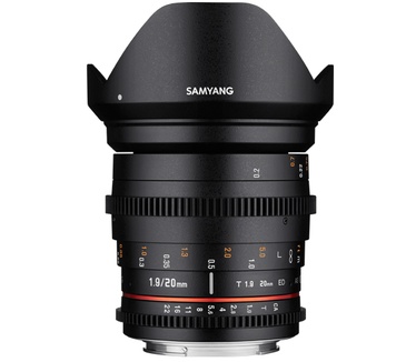 Samyang Optics 20mm T1.9 ED AS UMC VDSLR (Sony-E)