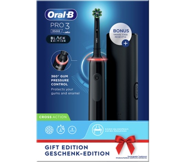 Oral-B Oral-B Pro 3 - 3500 - Zwarte Elektrische Tandenborstel Ontworpen Door Braun