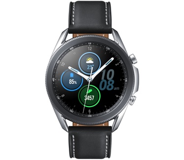 Samsung Galaxy Watch3 (45mm) Zilver (Bruin, Zwart)