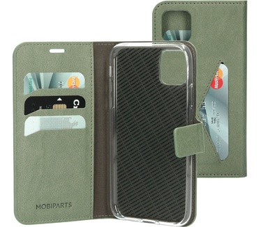 Mobiparts Classic Wallet Case iPhone 11 Pro Stone Green