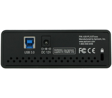 Apricorn Aegis Padlock DT FIPS USB3.0 12TB Zwart