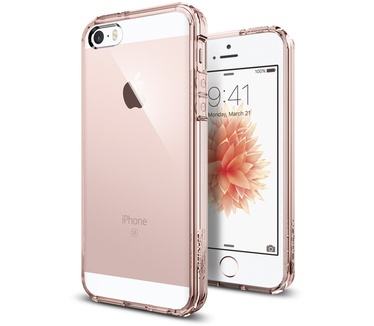 Spigen Ultra Hybrid Apple iPhone SE Case Rosé Goud