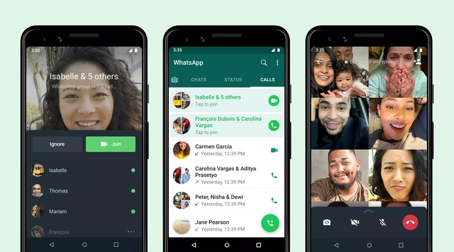 WhatsApp groepsgesprekken