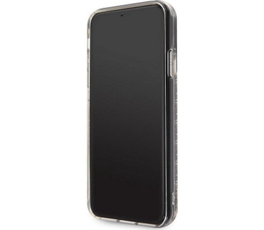 Guess Charms Liquid Glitter Case iPhone 12 Pro Max (6.7") - Goud  Goud