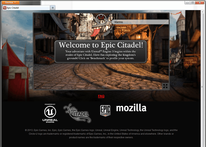 Unreal 3-engine in Firefox