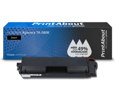 PrintAbout Huismerk Kyocera TK-580K Toner Zwart