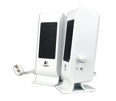 Logitech S100 OEM (2.0, 2x 2.6W, Wit)