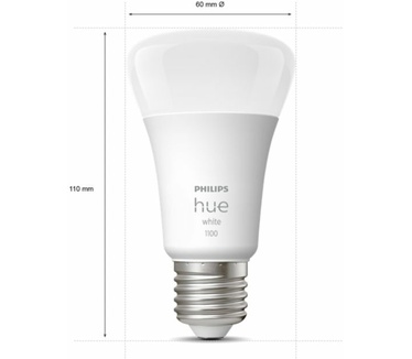 Philips Hue White E27 1100 lumen Bluetooth (2-pack)