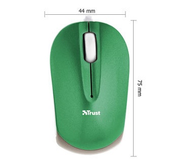 Trust Nanou Micro Mouse Green