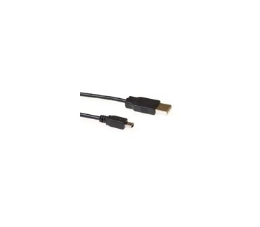 Advanced Cable Technology USB 2.0 aansluitkabel USB A male - USB mini B5 male