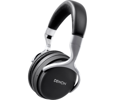 Denon HiFi AH-GC20 bluethooth hoofdtelefoon (Aluminium, Zilver, Zwart)