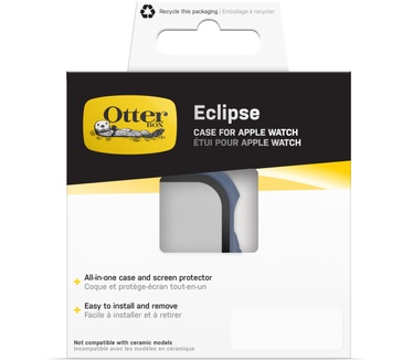 Otterbox Eclipse Series voor Apple Watch Series 10 Case 42mm, Baby Blue Jeans