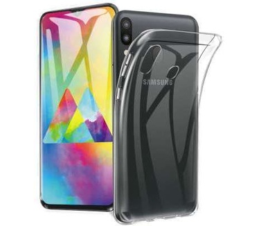 qMust Samsung Galaxy M20 Flexibel Hoesje Transparant