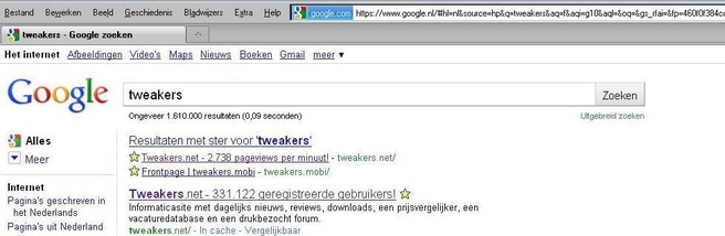 Mockup: Google Encrypted Search