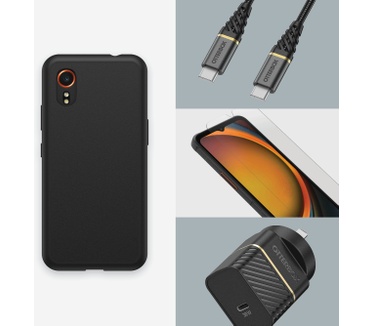 Otterbox React Series voor Galaxy XCover 7, Black (Galaxy XCover 7) Zwart