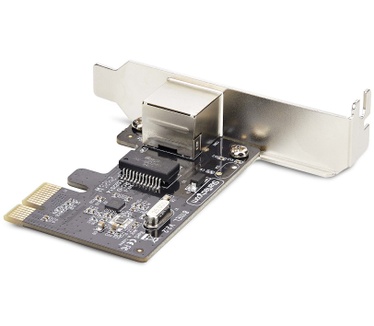 Startech.com 1-Port Gigabit PCIe Ethernet Adapter Kaart, Low-Profile Netwerkkaart, 10/100/1000Mbps PCI Express NIC, Realtek RTL8111H, Windows en Linux, TAA