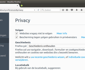 Firefox 42 nieuwe privacy-opties