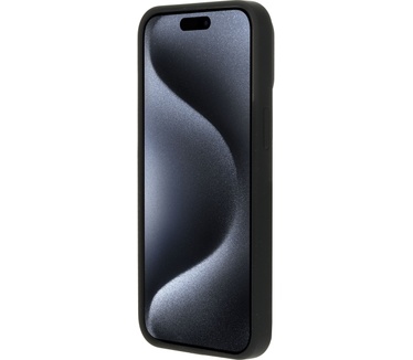 Mobiparts Silicone Cover Apple iPhone 15 Pro Max Black (Magsafe Compatible)
