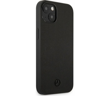 Mercedes-Benz Meshed Hard Case - Apple iPhone 13 (6.1") - Zwart Zwart