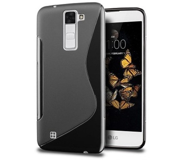 qMust LG K8 S-Style TPU case - Black