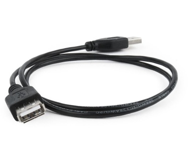 Gembird CC-USB2-AMAF-75CM/300-BK Zwart