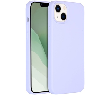 Accezz Liquid Silicone Backcover met MagSafe iPhone 14 Plus - Paars
