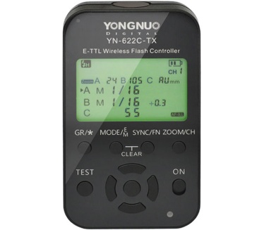 Yongnuo YN622C-TX Wireless TTL Flash Trigger voor Canon