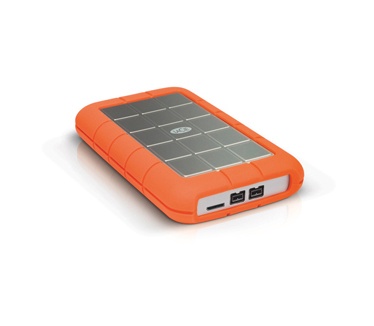 LaCie Rugged Triple 500GB Oranje