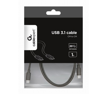 Gembird CCP-USB3.1-CMCM-1M Zwart