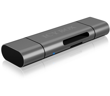 Raidsonic Icy Box External card reader with multi-USB connector